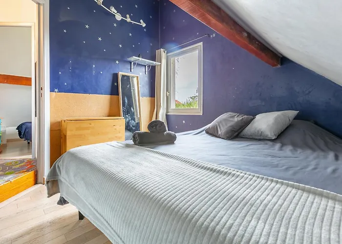 Maison Rustique A 11Min De Paris, Cadre Chaleureux